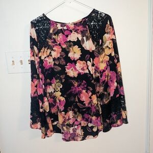 Jennifer Lopez Floral Blouse